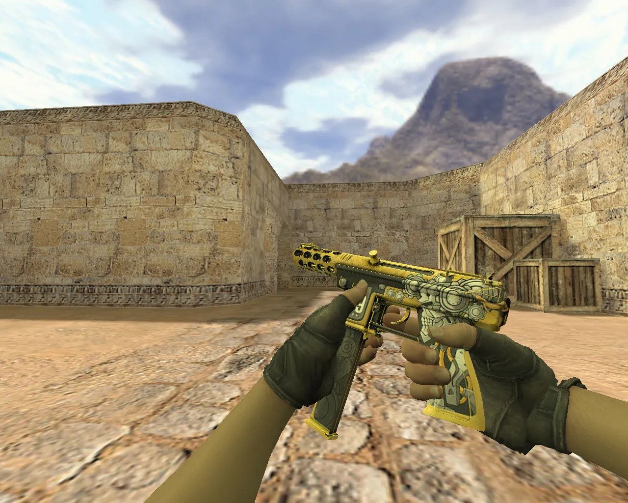 Скриншот Модель TEC-9 Кибернетический для CS 1.6 - Отличная замена