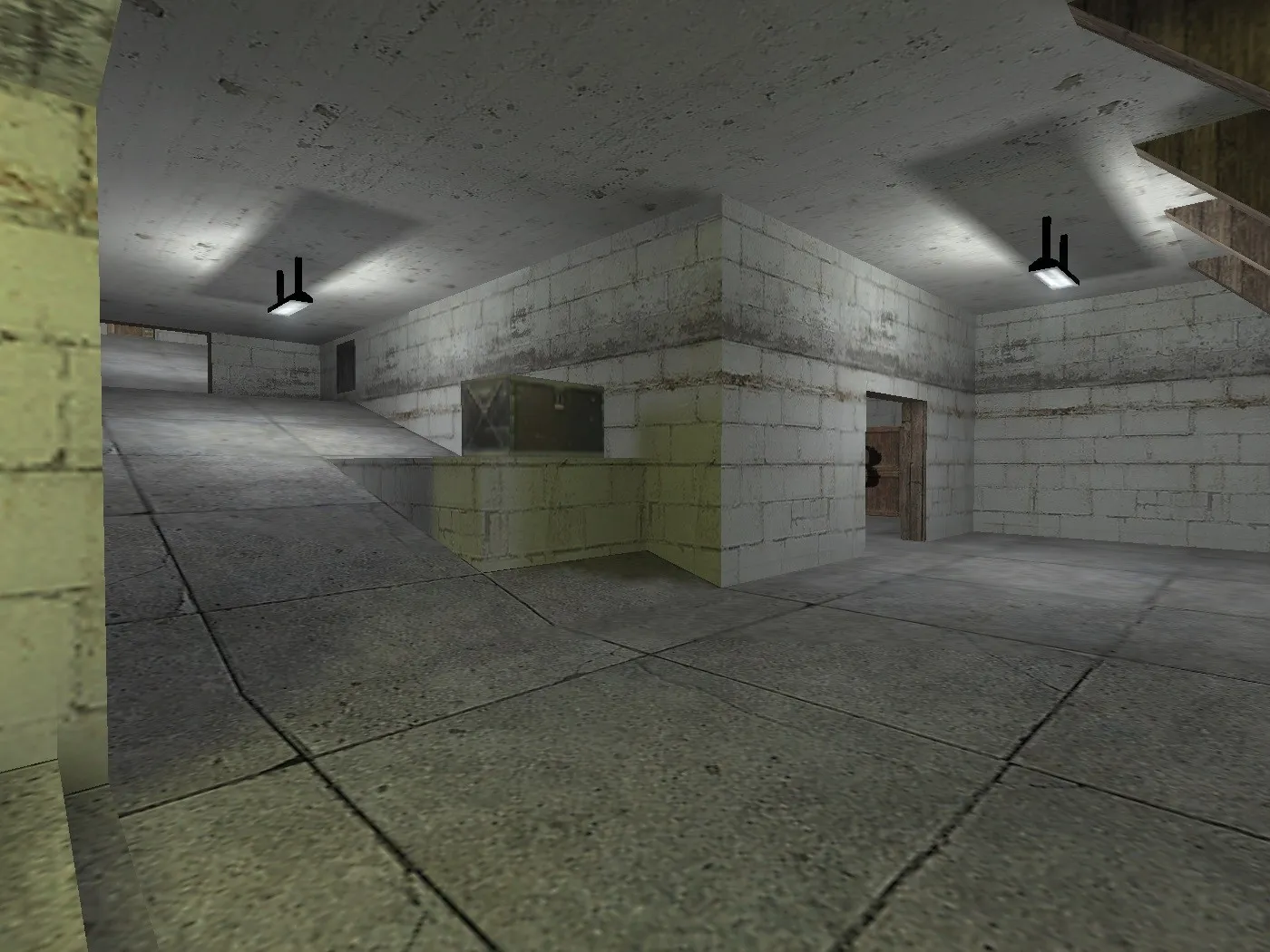 Скриншот  Карта de_greybore для CS 1.6: зоны, точки, баланс сторон, .nav для ботов и оптимизация wpoly/epoly