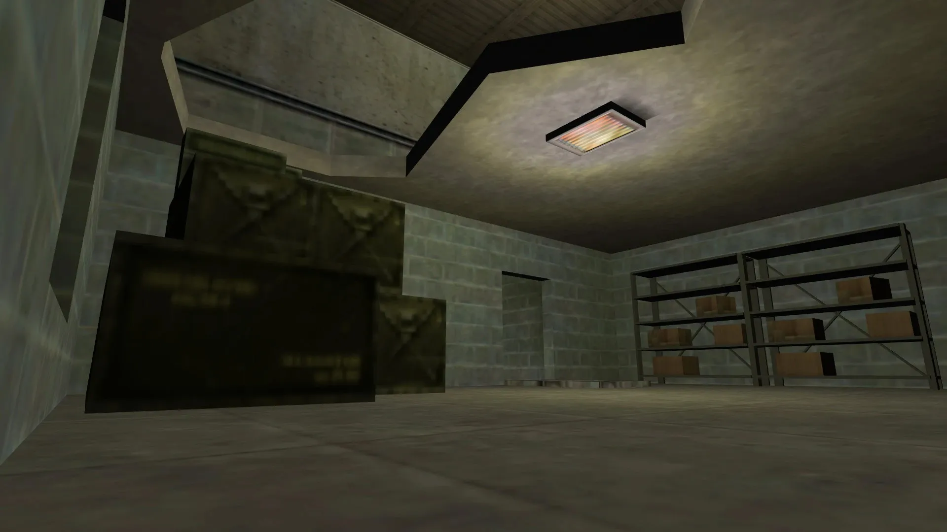 Скриншот Карта de_ctfotress2 для CS 1.6: точки, маршруты CT/T, оптимизация и запуск без риска