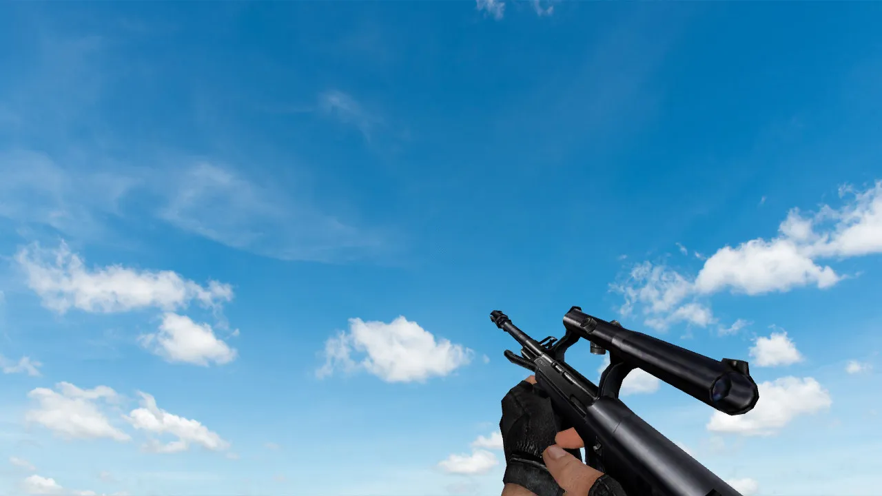 Скриншот Пак моделей оружия «CSCZ Textures on 1.6 Weapon» для CS 1.6: v_, p_, w_ модели, звуки и анимация осмотра