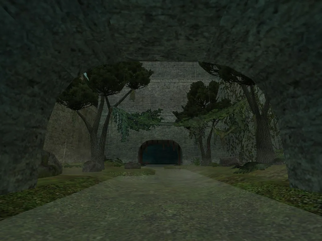 Скриншот  Карта de_azrain_1bt_beta для CS 1.6: баланс сторон, точки, .nav и оптимизация wpoly/epoly