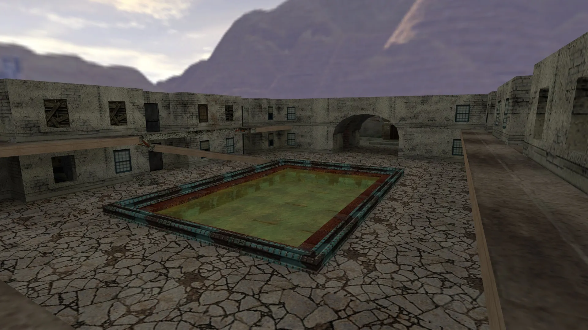 Скриншот  de_fall2 для CS 1.6 — тактика за Т и КТ, точки, боты и оптимизация wpoly/epoly