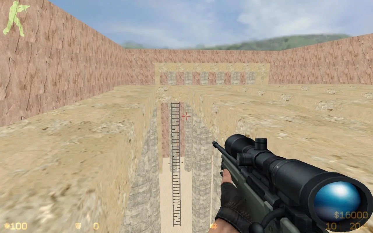 Скриншот  Карта de_roma для CS 1.6 - Тактические возможности и оптимизация