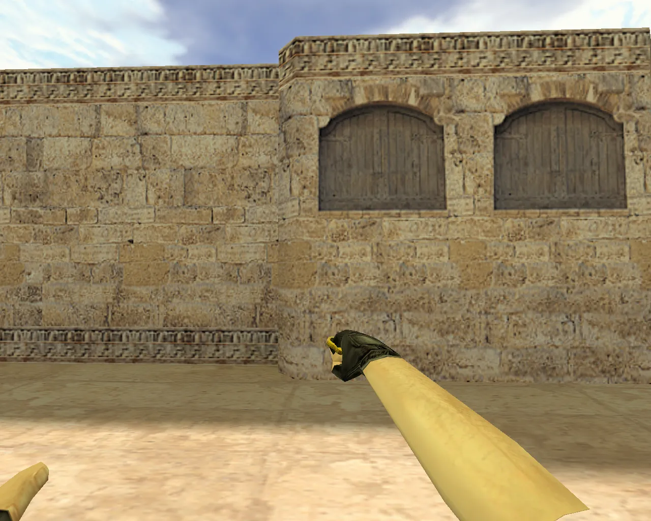 Скриншот Модель «Кастет» для CS 1.6: v_ p_ w_ файлы, звук, анимация осмотра и качество текстур для ножей