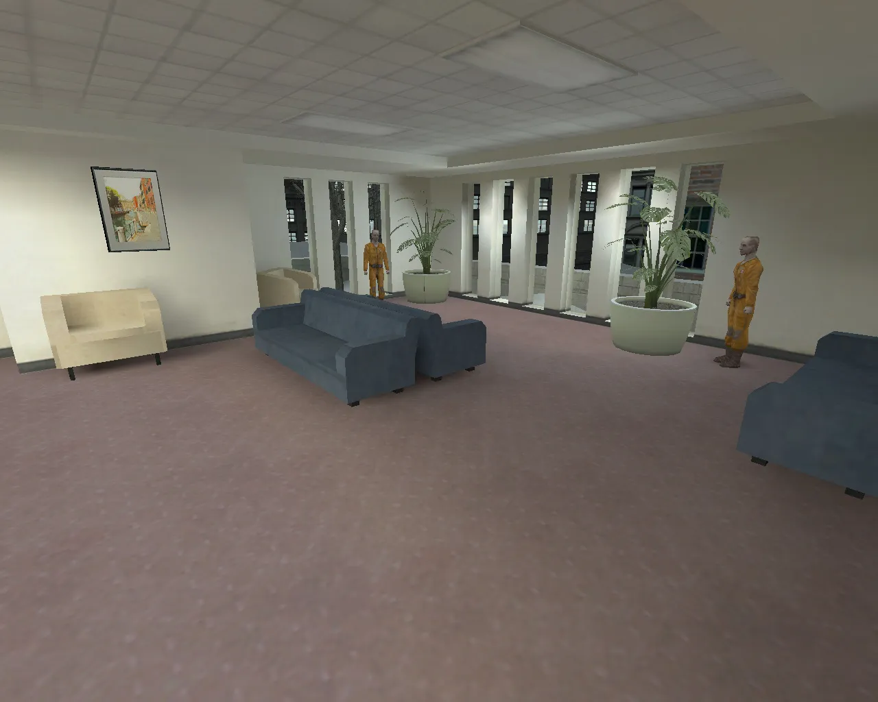 Скриншот  Карта csg_office для CS 1.6: точки, ротации, .nav для ботов и оптимизация wpoly/epoly