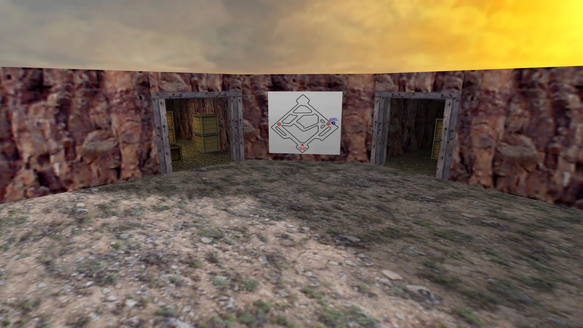 Скриншот Карта «de_darkmines» для CS 1.6