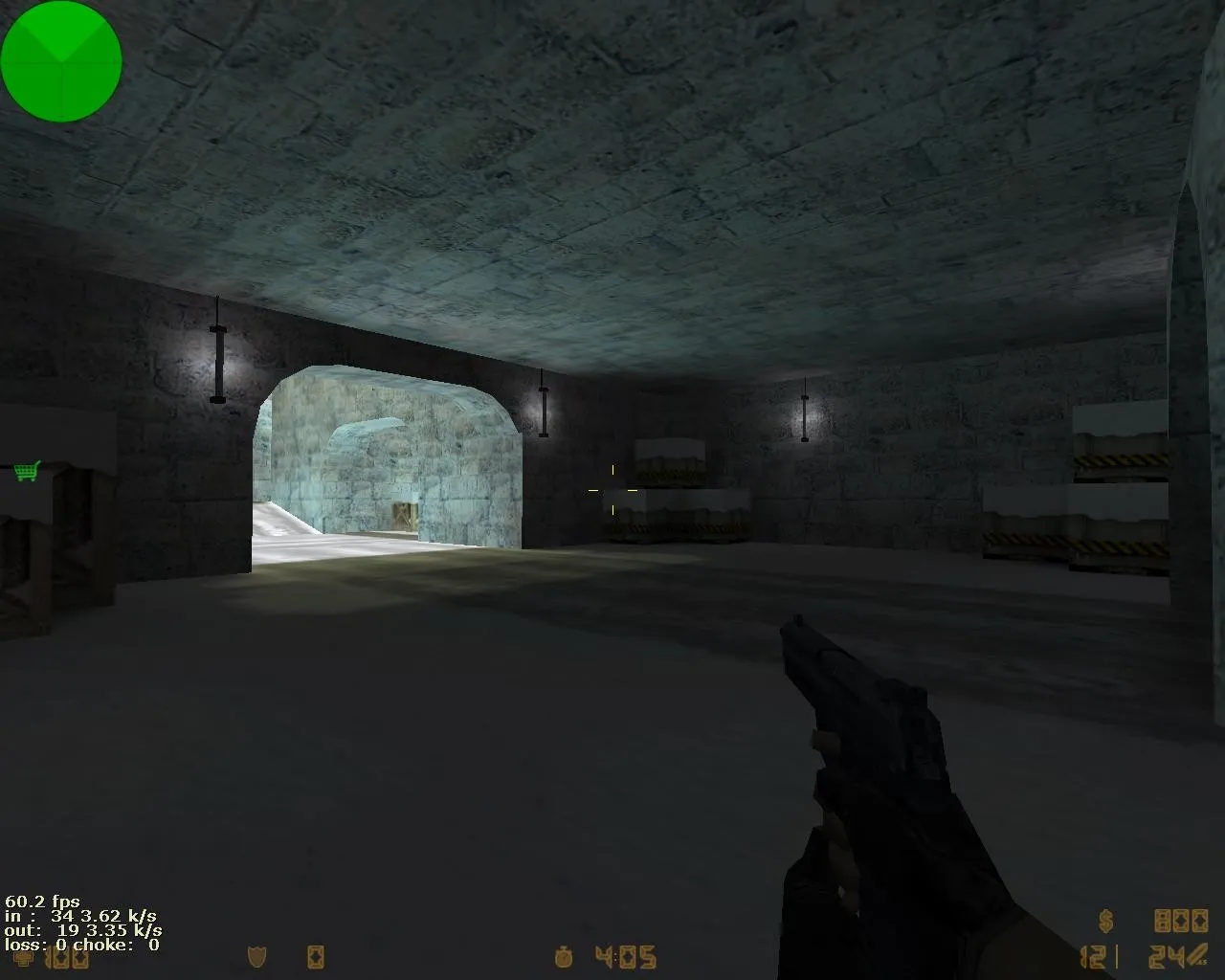 Скриншот  de_snow_dust - Зимняя Карта для CS 1.6: Тактика и Оптимизация