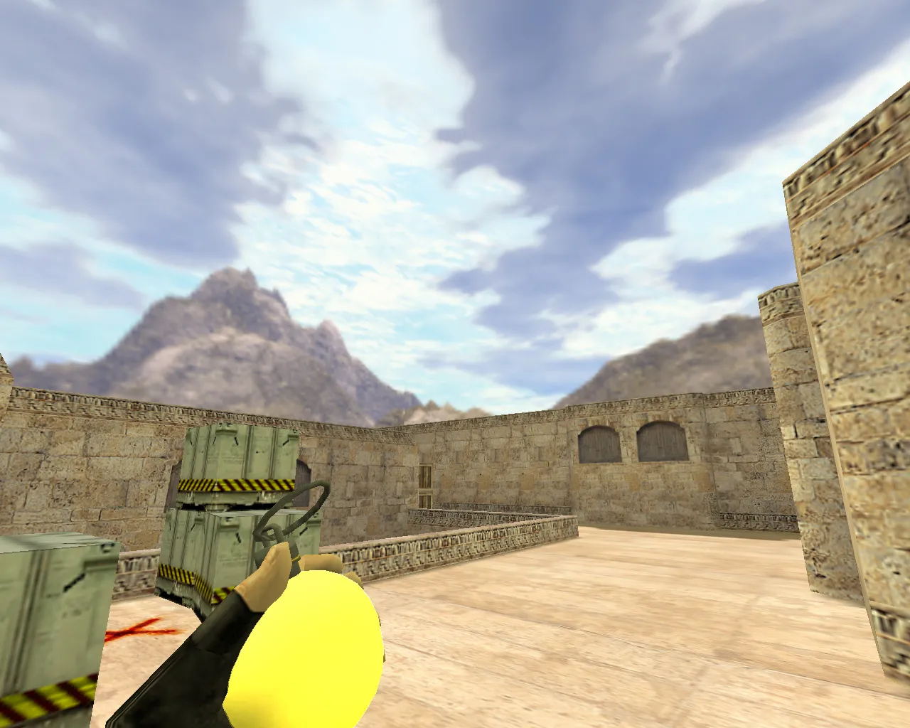 Скриншот Модель «Пак гранат Новый год» v_, p_, w_ для CS 1.6: звуки, осмотр, текстуры и нормальная анимация