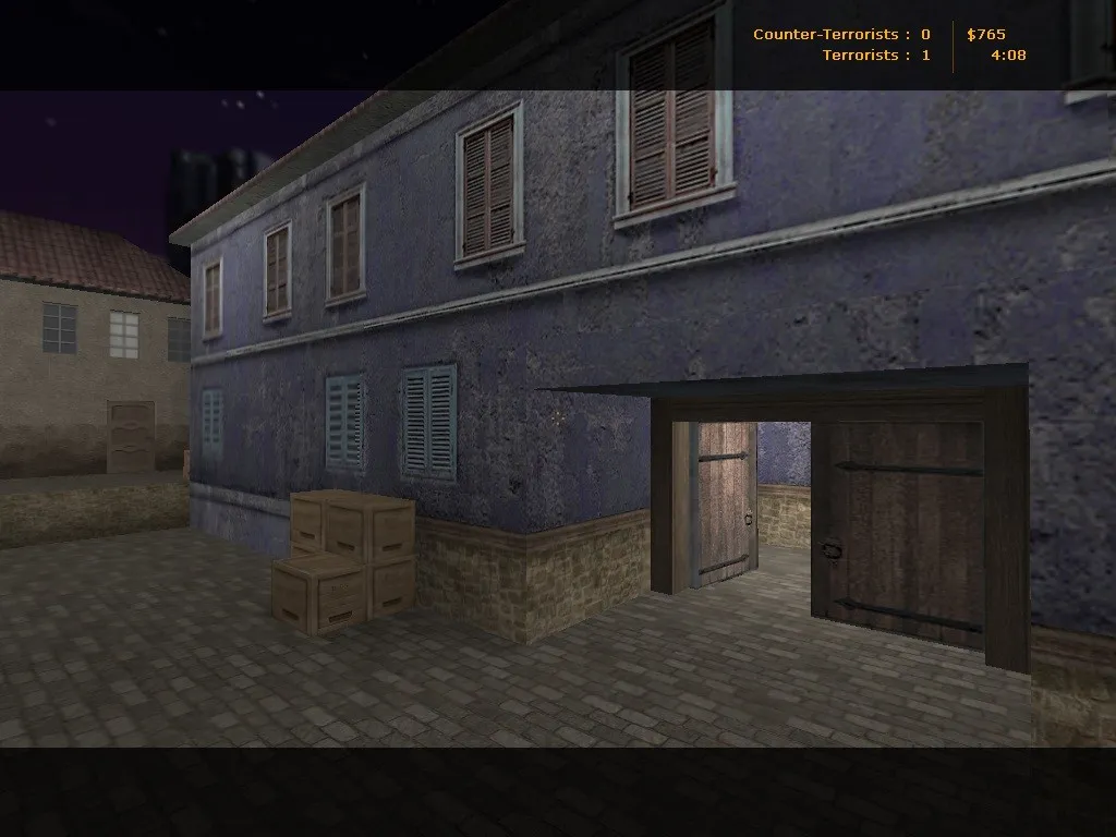 Скриншот  Карта de_tiburon для CS 1.6 – тактическая карта с уникальными особенностями