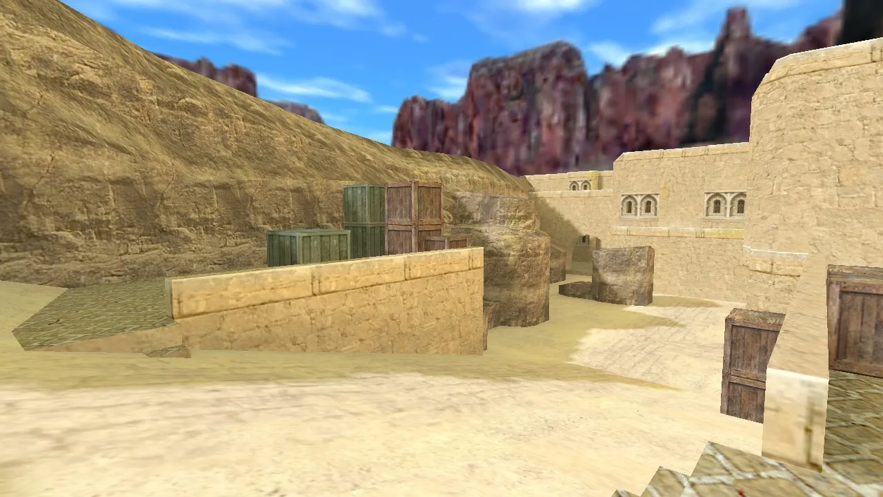 Скриншот  Карта de_korfez32 для CS 1.6 - Тактика и баланс сторон