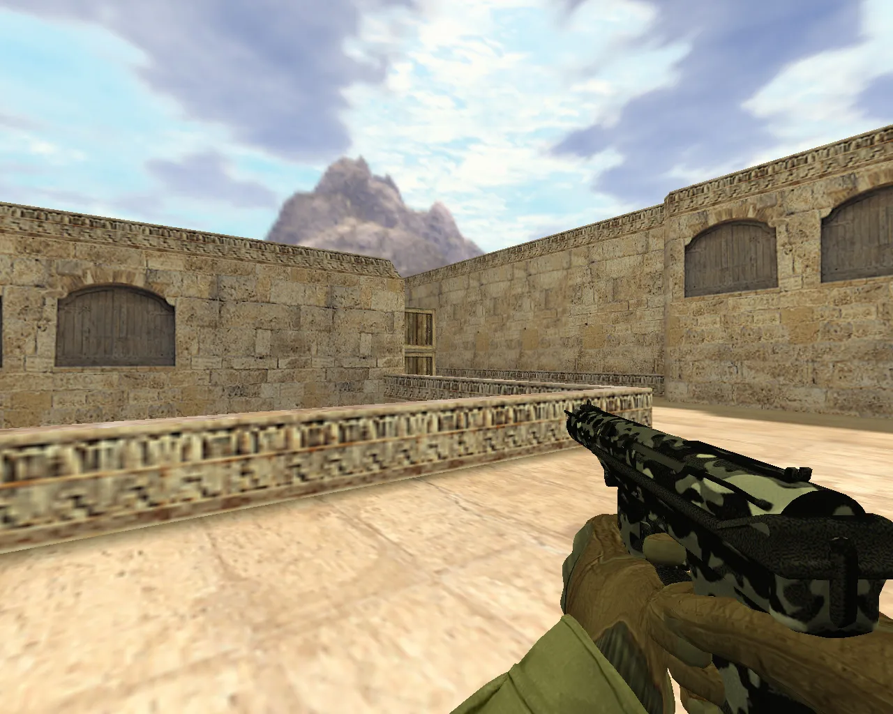 Скриншот Модель TEC-9 Городской камуфляж для CS 1.6 - Скачать и Установить