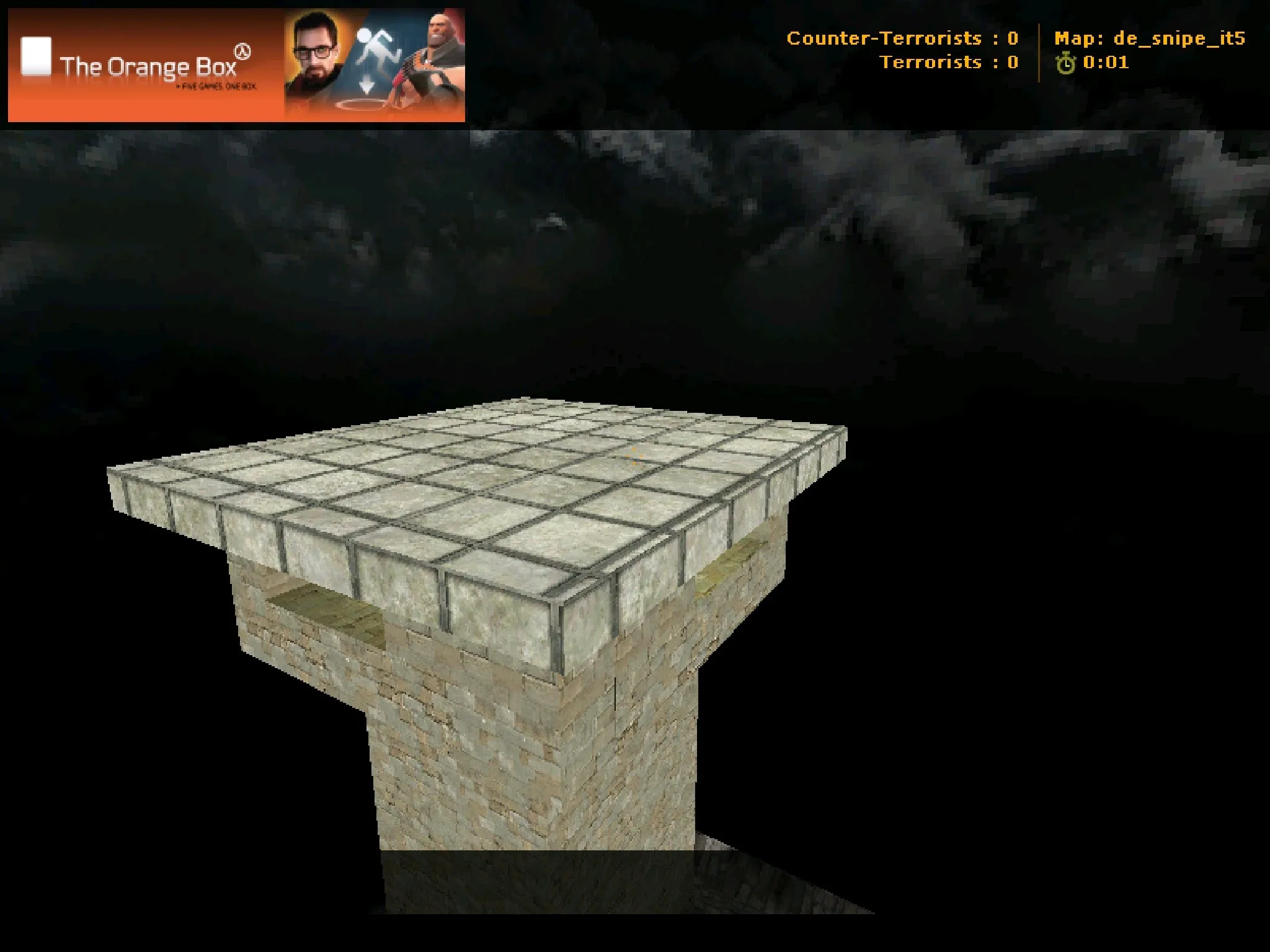 Скриншот  Карта de_snipe_it5_2014 для CS 1.6 - Тактические возможности и оптимизация