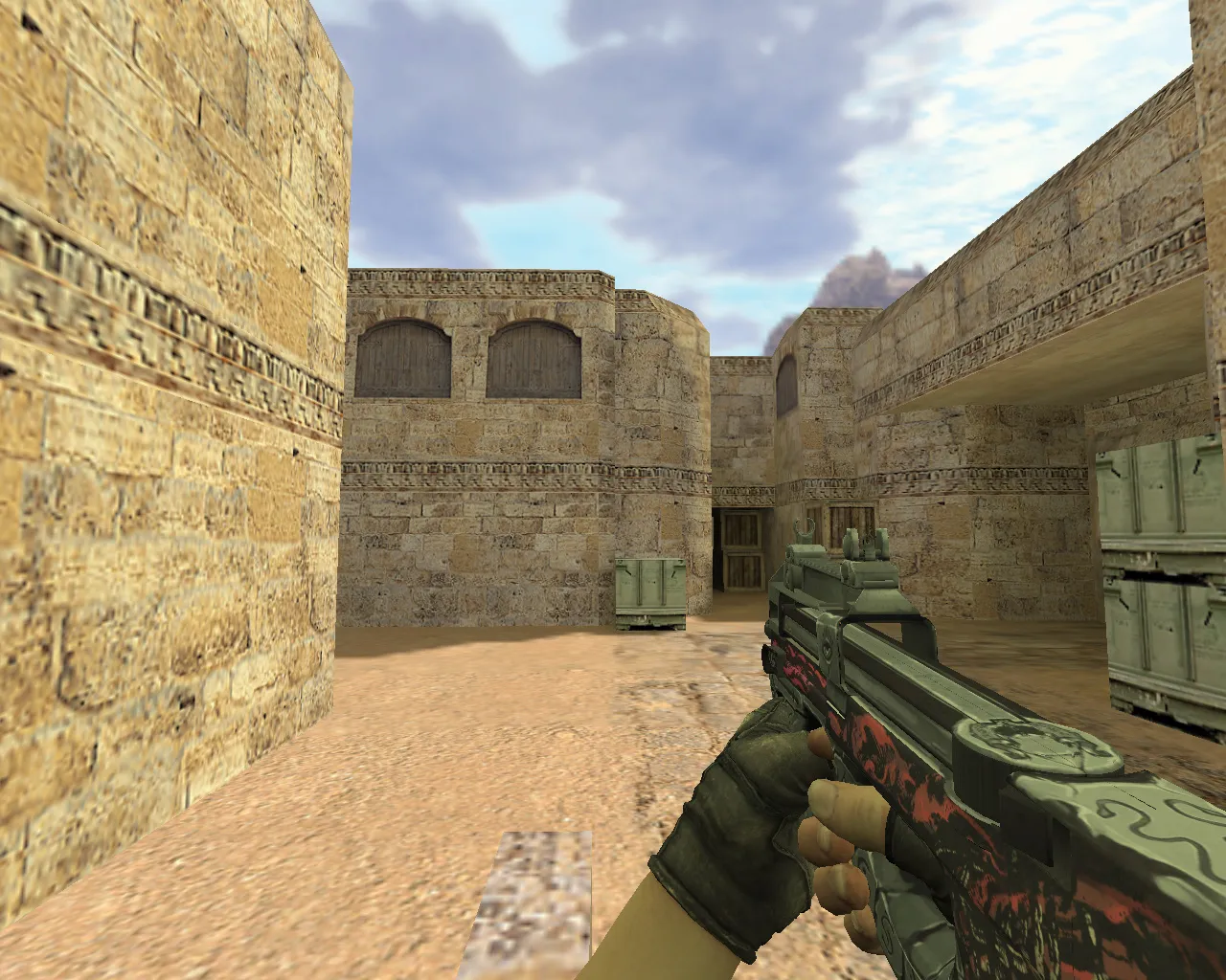 Скриншот Модель «P90 Неглубокая могила» для CS 1.6 - Качество и уникальность