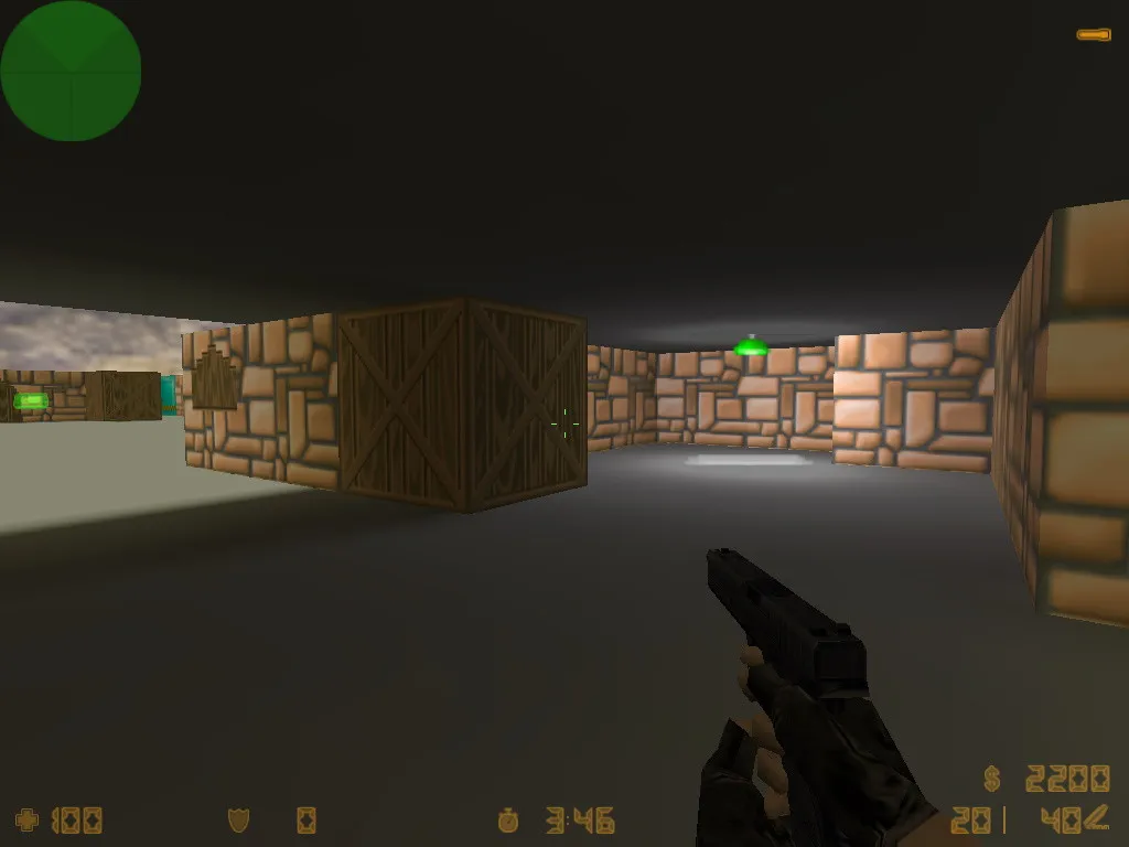 Скриншот  de_dust2_1992 — карта для CS 1.6: точки, спавны, тактика за CT и T, оптимизация и .nav для ботов