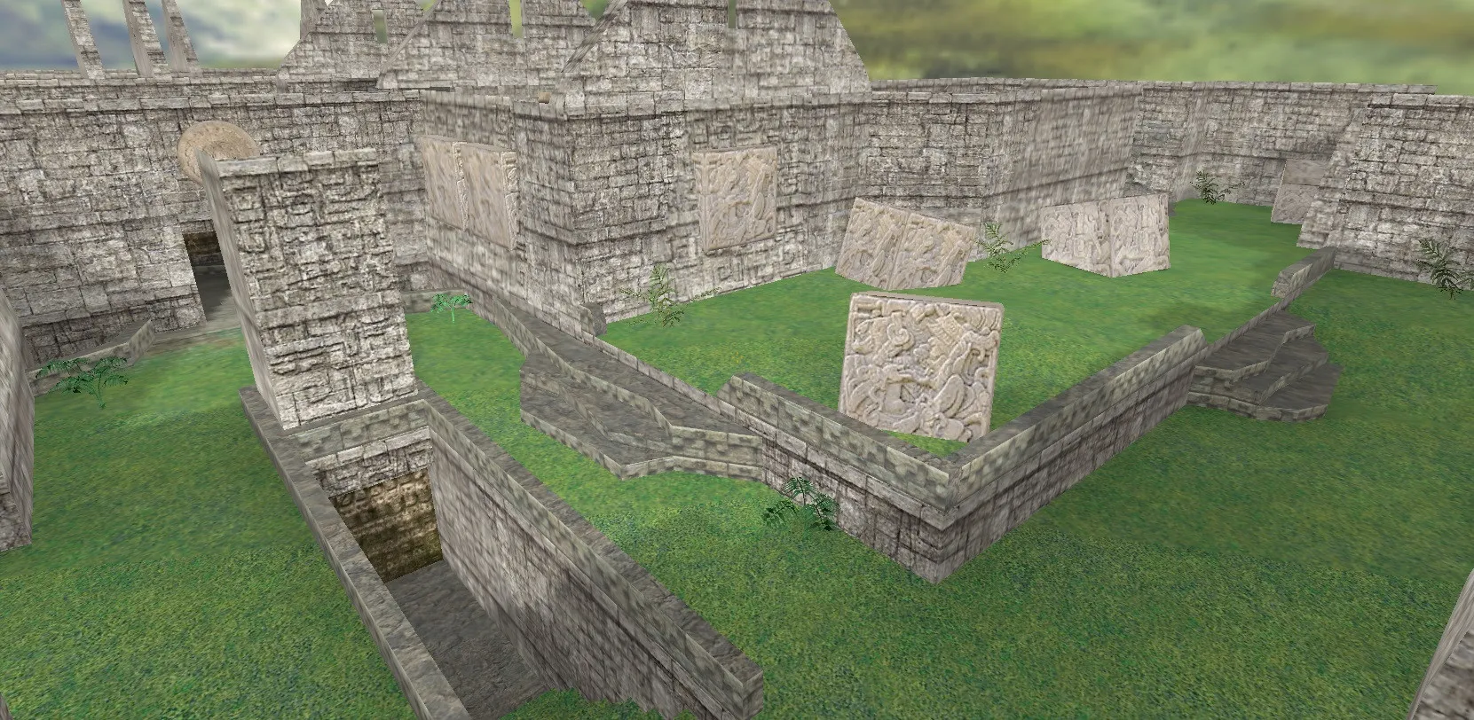 Скриншот  Карта de_inca для CS 1.6 - Тактика, баланс и оптимизация