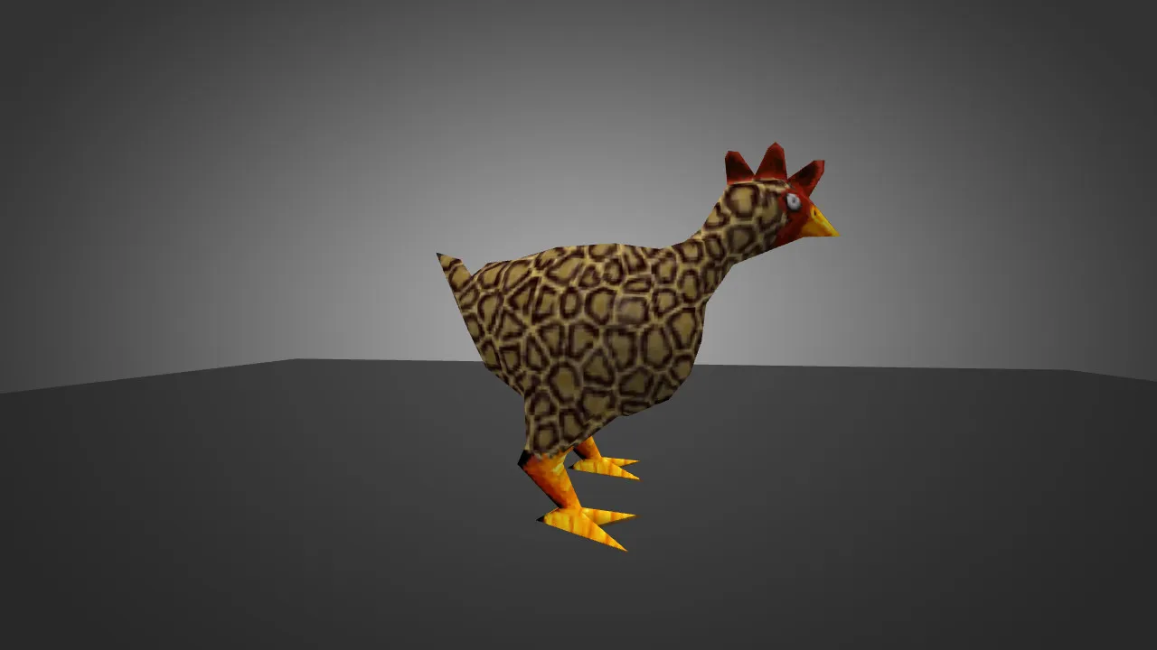 Скриншот Модель «Leopard Chicken Skin» для CS 1.6 - Уникальный скин для вашего персонажа