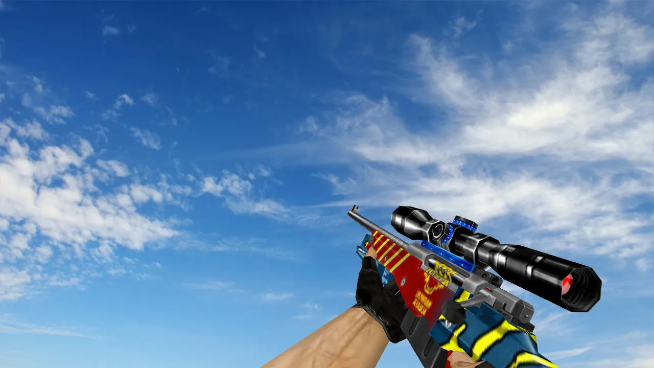 Скриншот Модель AWP Malaysia для CS 1.6 - Качественные текстуры и анимация