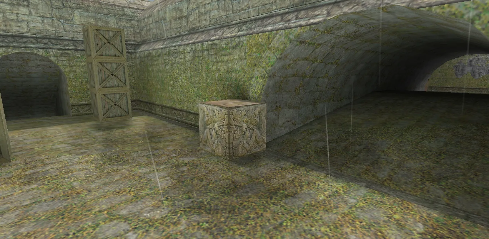 Скриншот de_aztekerna карта для CS 1.6: точки, раунды, .nav для ботов и оптимизация (wpoly/epoly)