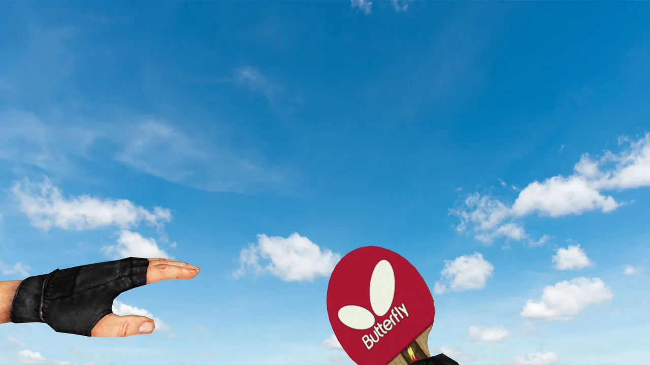 Скриншот v_grenade_raketa: модель гранаты «Ракетка» для CS 1.6 с настройками, звуками и анимацией осмотра