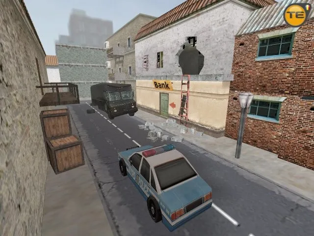 Скриншот  Карта de_war-arena для CS 1.6 - Тактические особенности и стратегии