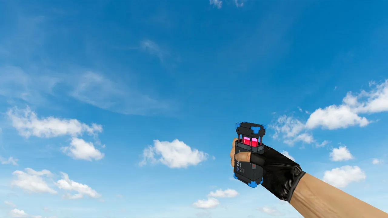 Скриншот  Модель «Sonar Grenade» (v_ / p_ / w_) для CS 1.6: звуки, анимация осмотра, качество текстур