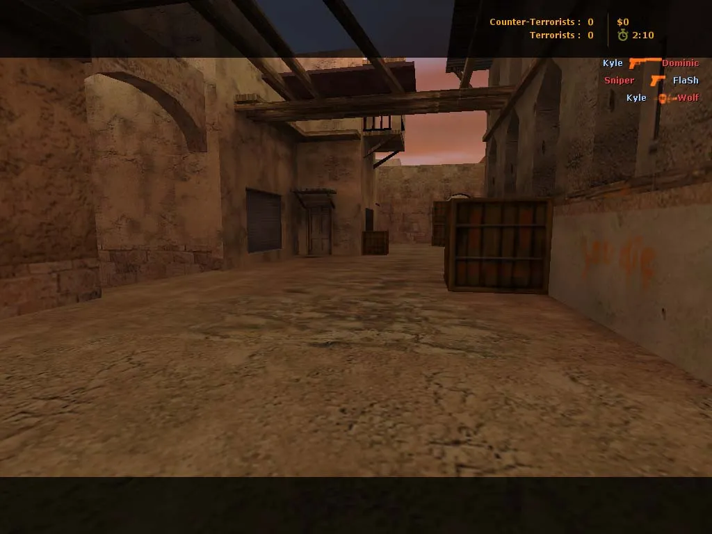 Скриншот Карта «de_mexico» для CS 1.6