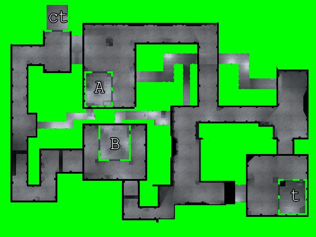 Скриншот  Карта de_zima для CS 1.6 - Описание и Тактики