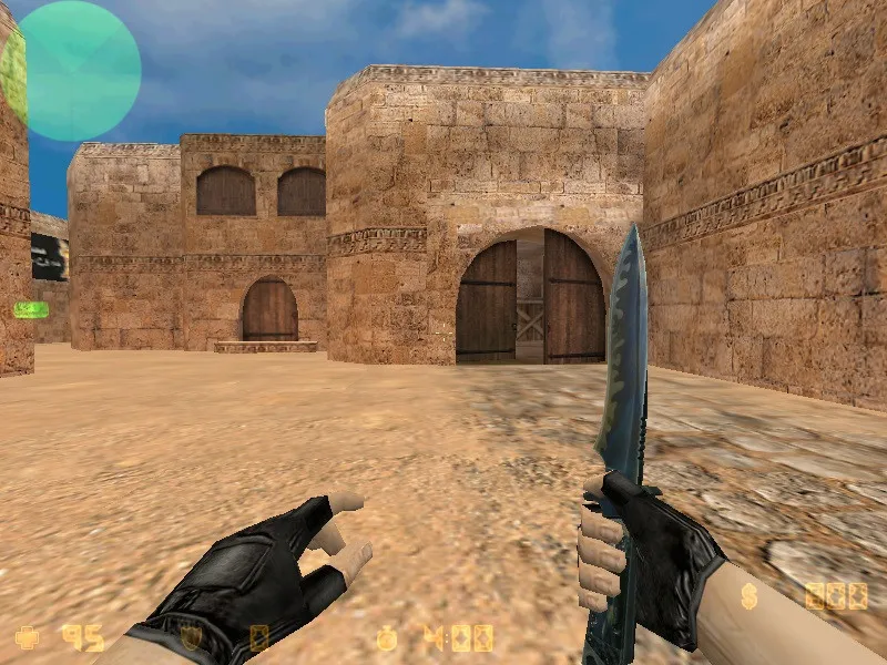 Скриншот  de_dust2_largo_ma_medio — DE карта для CS 1.6, точки под лонг и мид, .nav для ботов, оптимизация