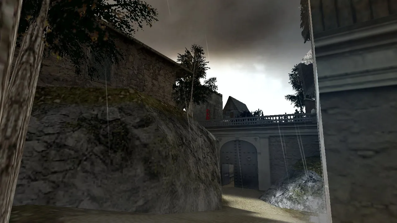 Скриншот  Карта «de_via» для CS 1.6: Тактические особенности и советы