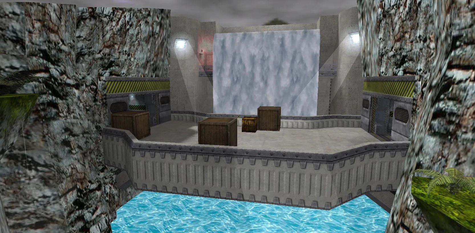 Скриншот  de_ark карта для CS 1.6: точки, раунды, тактика за CT и T, .nav для ботов и оптимизация