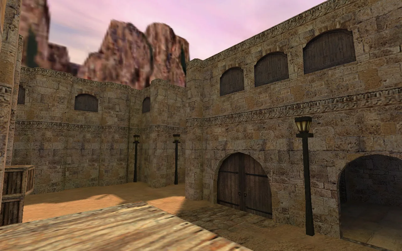 Скриншот  Карта de_sandstone_v4 для CS 1.6: подробное описание и особенности