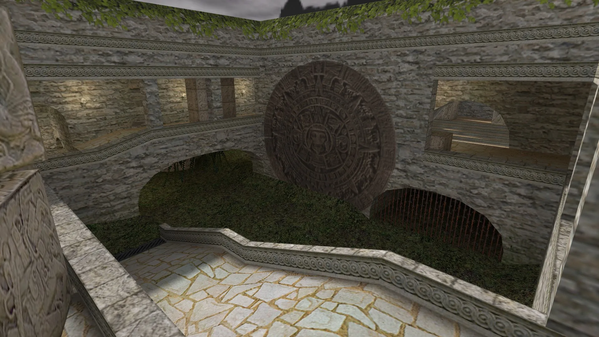 Скриншот  de_aztec3 для CS 1.6: тактика за CT и T, точки, .nav для ботов и оптимизация карты