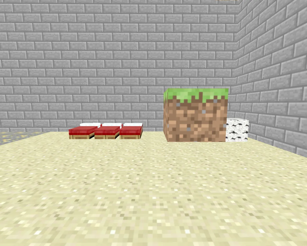 Скриншот  Карта «35hp_minecraft» для CS 1.6: ножевые раунды, точки, .nav для ботов и оптимизация