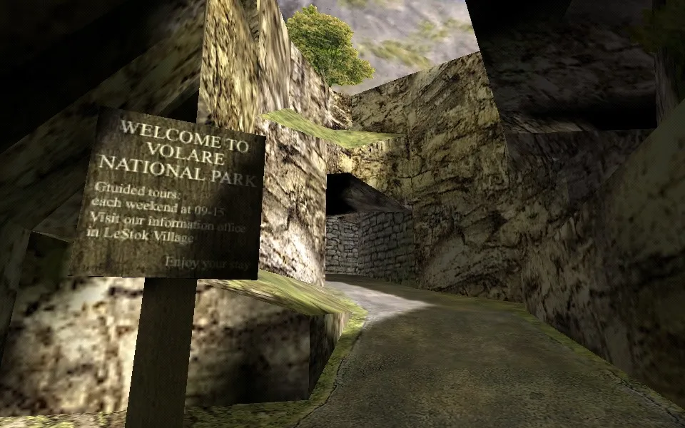 Скриншот  Карта de_volare для CS 1.6: Тактика и особенности