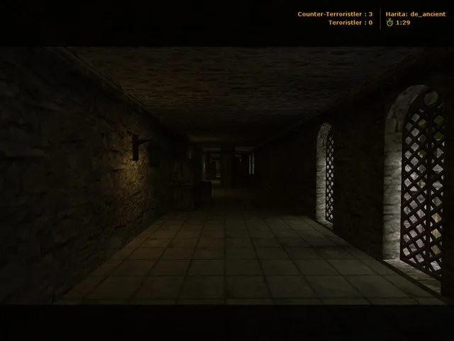 Скриншот de_ancient для CS 1.6: тактики за Т и КТ, точки, .nav, оптимизация wpoly/epoly