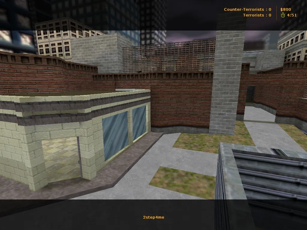 Скриншот  Карта de_reclusion_v2 для CS 1.6: Тактический анализ и особенности