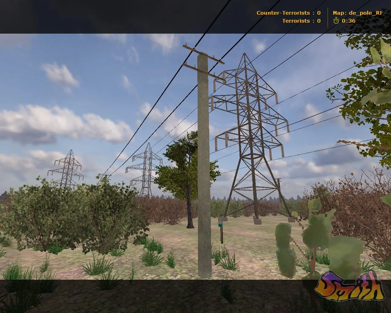 Скриншот  Карта de_pole_rf для CS 1.6 - Тактические возможности и особенности