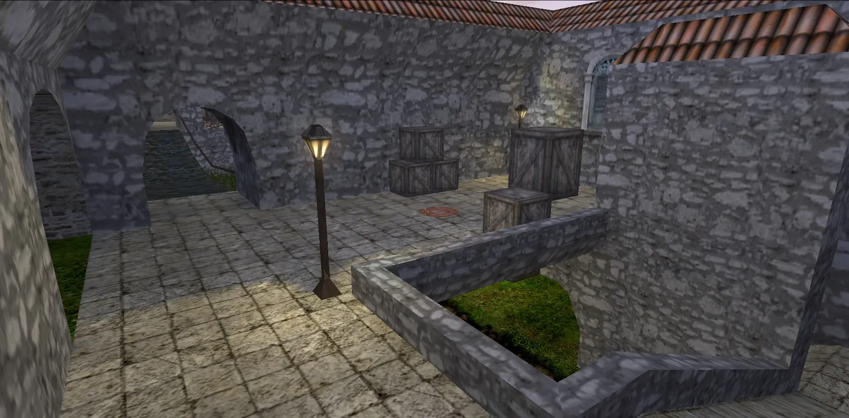 Скриншот  Карта de_mystick для Counter-Strike 1.6: Тактика и особенности