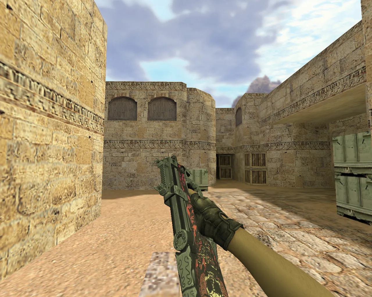 Скриншот Модель «P90 Неглубокая могила» для CS 1.6 - Качество и уникальность