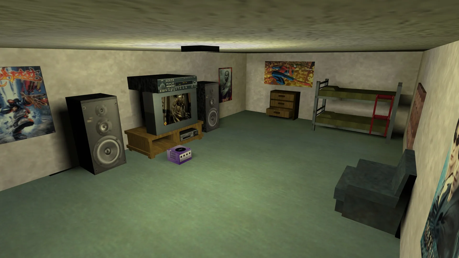 Скриншот  Карта de_stealths_house_v2 для CS 1.6 – Тактический анализ и особенности