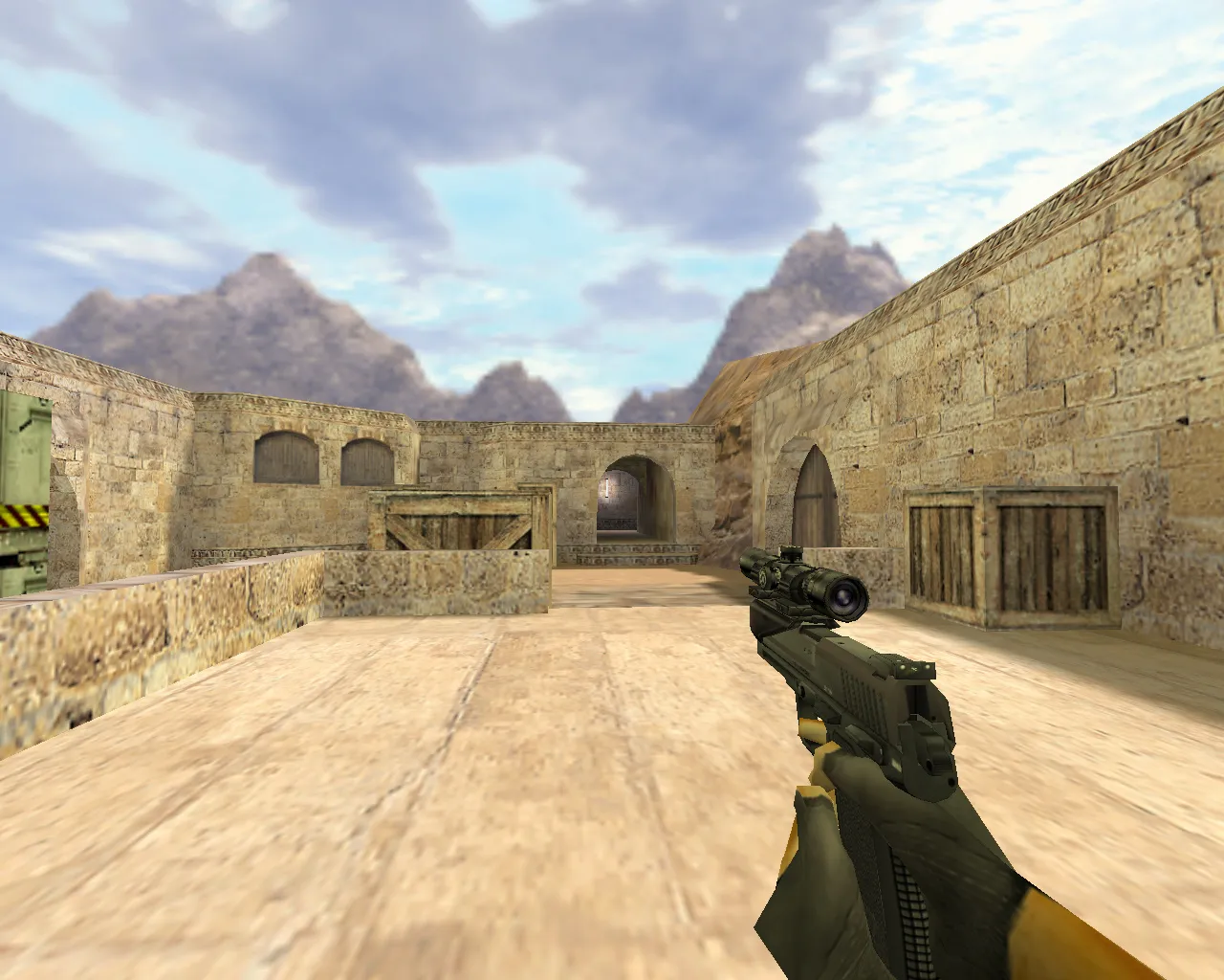 Скриншот Модель «USP с оптикой» для CS 1.6: Зачем она нужна для победы?