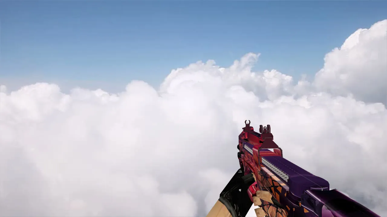 Скриншот Модель P90 Eternal Rebirth Patina для CS 1.6