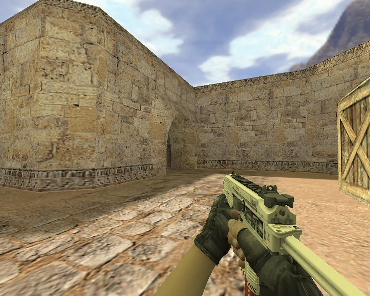 Скриншот Модель «MP9 Воздушный шлюз» для CS 1.6 - Качество и Уникальность