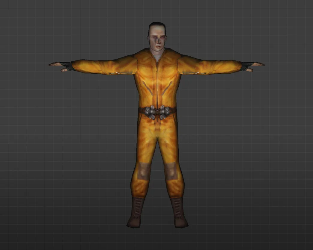 Скриншот Модель «Боевые заложники» для CS 1.6 - Уникальные скины для игроков