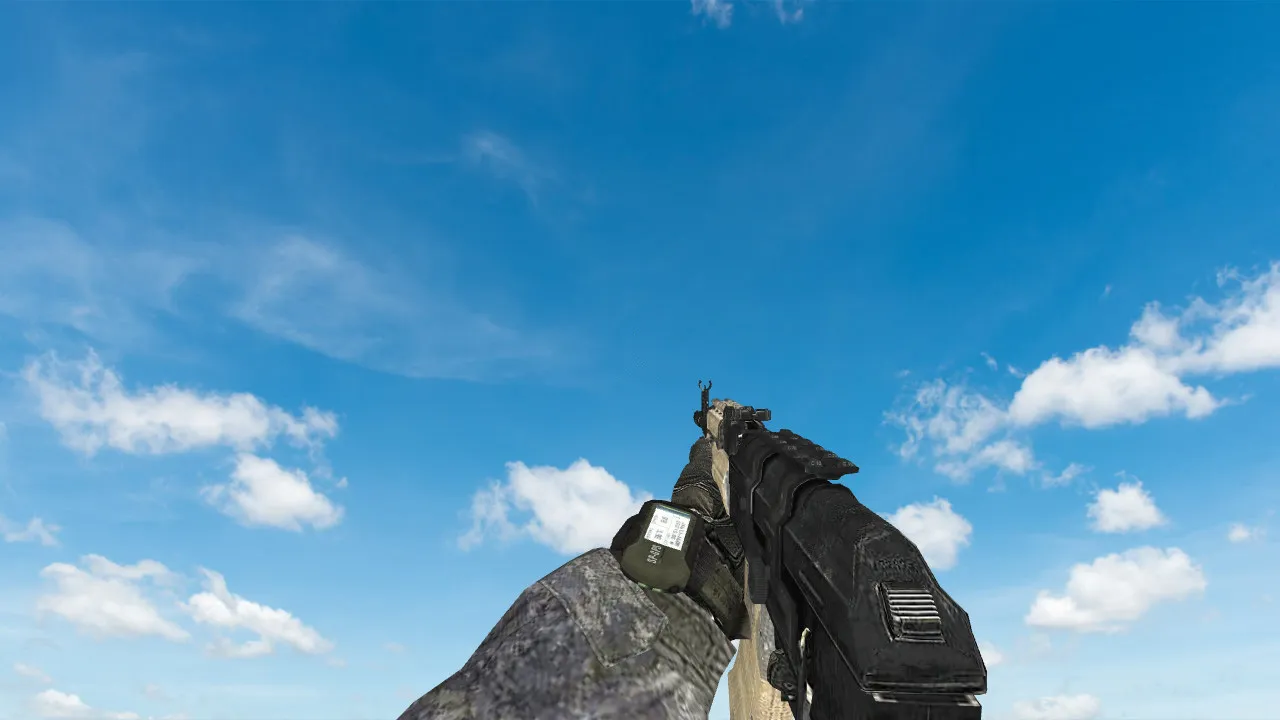 Скриншот Пак моделей оружия «CoD MW3 Pack» для CS 1.6: v_, p_, w_ модели, звуки, анимация осмотра и текстуры