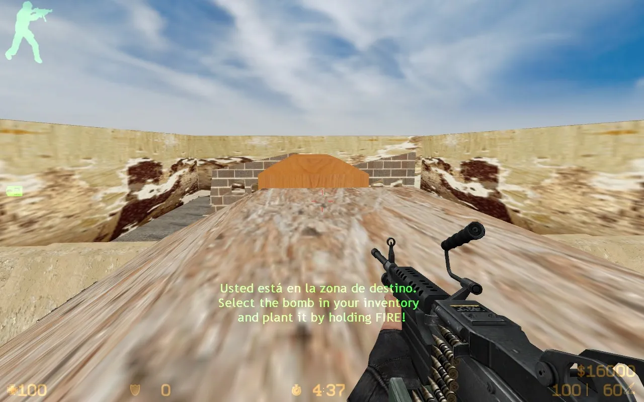 Скриншот  Карта de_rambo для CS 1.6 - Тактические возможности и оптимизация