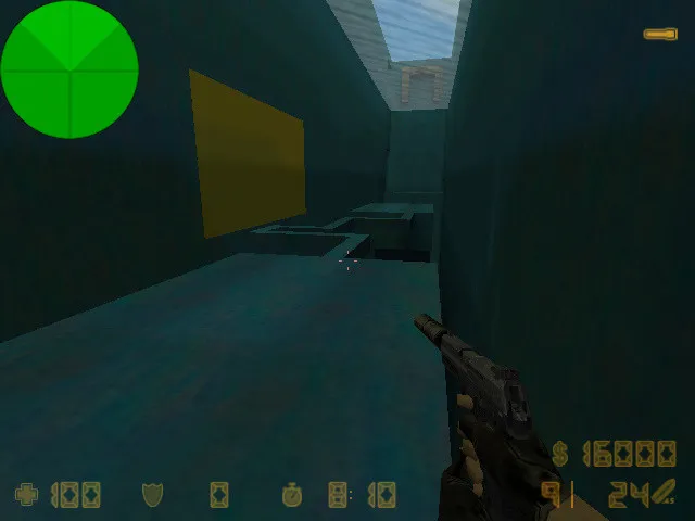 Скриншот  deathrun_wipeout_beta2 для CS 1.6: обзор карты, маршруты, .nav, оптимизация и настройка сервера