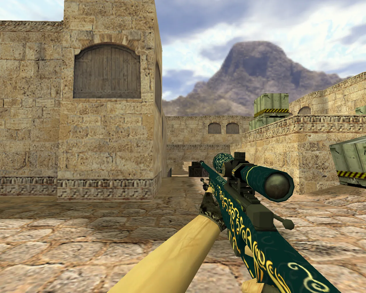 Скриншот Модель AWP Вавилон для CS 1.6 - Уникальная и качественная