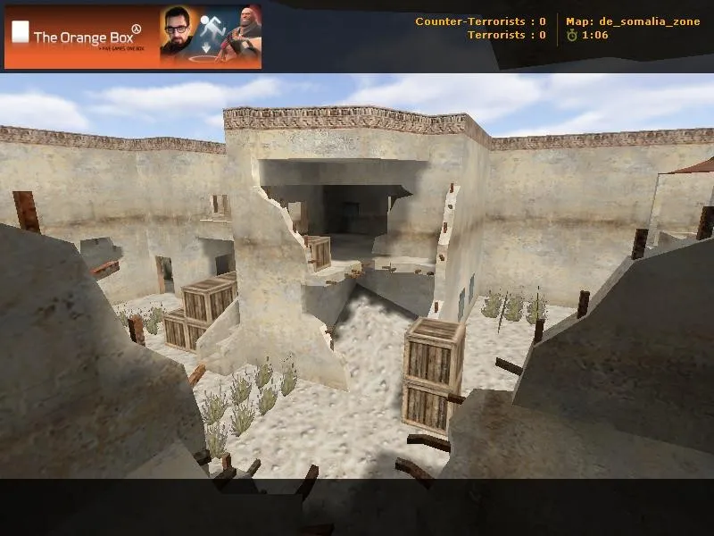 Скриншот Карта de_somalia_zone для CS 1.6 - Тактические преимущества и особенности