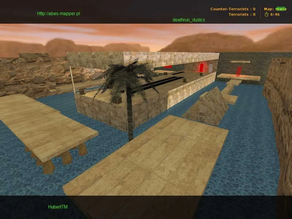 Скриншот Карта «deathrun_dustcs_v1» для CS 1.6